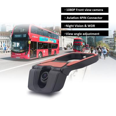 China WDR HDR 12V SONY Truck HD Front View Recording Camera Night Vision AHD Video Signal CCD Image Sensor Windshield DVR Camera with Monitor for sale