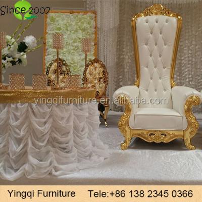 China The King Wedding Classic Luxury Throne Chairs for Hire for sale