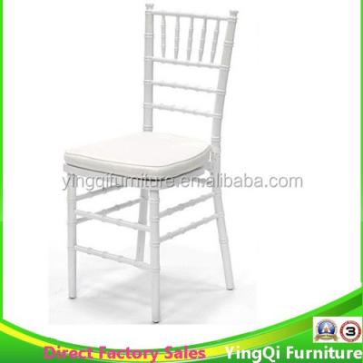 China Hotel Chair White Wedding Chiavari Chairs For Sale for sale