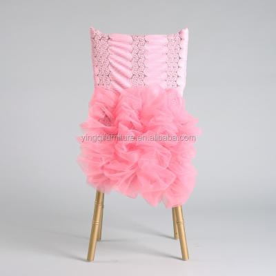 China Wholesale Fancy Wedding Chiavari Fancy Chair Covers Chair Ties for sale