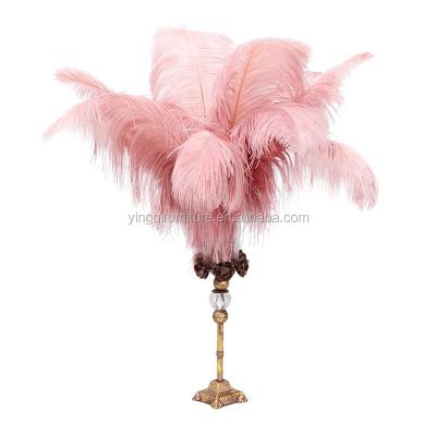 China Handmade colorful artificial feather for wedding decoration for sale