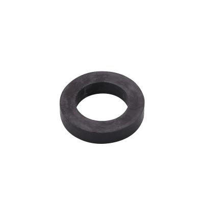 China OEM ODM Super Strong Rubber Magnetism Waterproof Flexible Ferrite Ring Shape Rubber Magnet Ring for sale