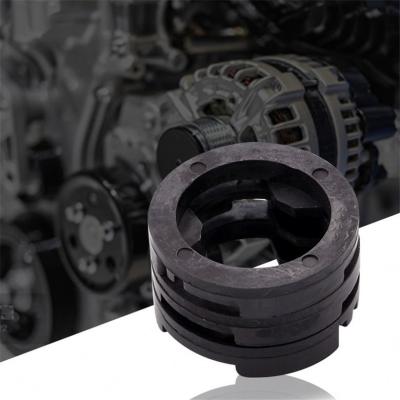 China Super Strong Strong Pull Permanent Force Round Rubber Magnetic Base Custom Coated Ring Magnet for sale