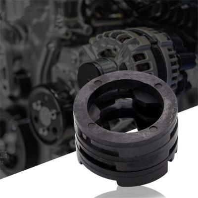 China Many Years Super Strong Production Experiences Rubber Magnet Magnetic Black Magnetic Ring for sale