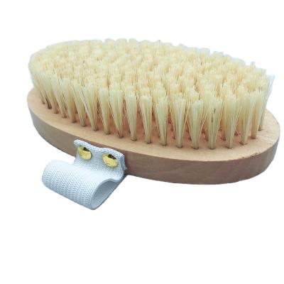 China All Natural Vegan Brush Body Dry Firm Exfoliating Brush for Cellulite and Lymphatic for sale