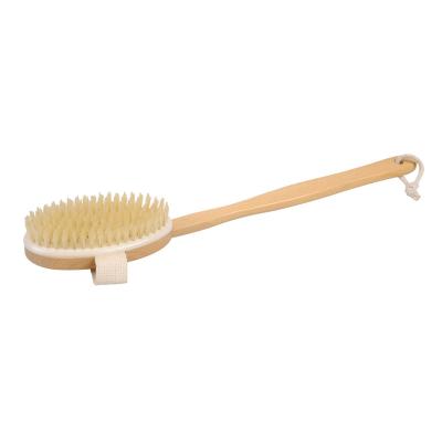 China Long Handle Amazon Long Handle Body Massager Anti Cellulite Back Wooden Brushes for sale