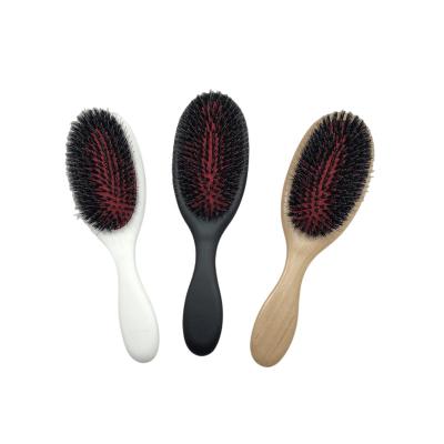 China GREENECO cushion minimizes frizz and breakage, safe for all hair types, Eco-sourced wood stiffens hair brush for sale