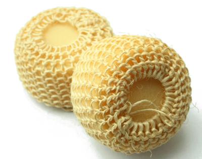 China EXFOLIATING BABY LUFFA SPONGE SOAP FARM NATURAL HEMP BATH SPONGE and SOFT SOAP BAG RUB hemp fiber china for sale