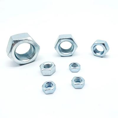 China Industry General Hex Nut M8 M30 M22 M20 Noxidable 316 Stainless Steel Nut for sale