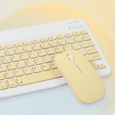 China Wireless 78 Keys 2.4g Portable Mini Wireless Keyboard and Mouse Combo for Apple iPad Android Tablet for sale