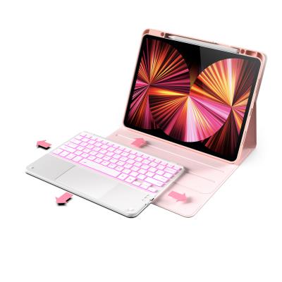 China 2021 Wholesale High Quality Wireless 12.9 Tablet Keyboard Case For iPad Pro for sale