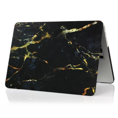 China High Quality 2020 2021 New 13 13.3 15 Black Marble Stone Hardshell 16 Inch Glitter Mac Book Case Cover For Apple MacBook Air and Pro Clear for sale