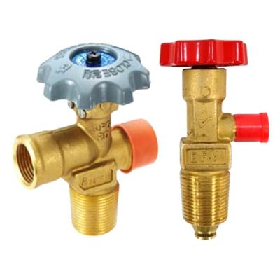 China Home kitchen handwheel brass cylinder lpg valve for sale