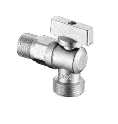 China General Made in China Forged Male Threaded Brass /Zinc Angle Stop Valve with Factory Price for sale