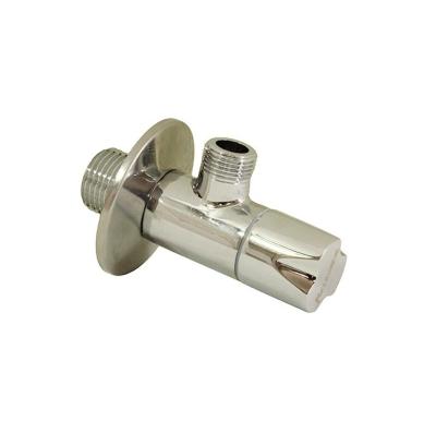 China General hot sale chrome plated heavy type brass angle svalve good quality for toilet for sale