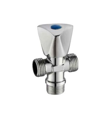 China General 1/2 Inch 3 Way Angle Valve Toilet Faucet Water Cock Stop Angle Valve for sale