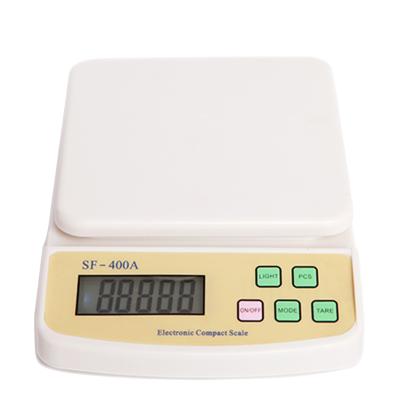 China With Tray Electronic Traditional Precise Multipurpose Digital Kitchen Scale sf 400a Plastic Kitchen Scale for sale