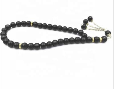 China Islamic Prayer Beads 99 Rosary Beads Tezbiha Pilgrimage Prayer Crystal Glass CLASSIC Islamic Muslim Beads for sale