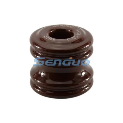 China BT 53-1 High Voltage Electrical Porcelain Coil Ceramic Insulator for sale