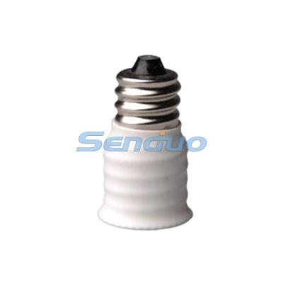 China E12 screw to E14 lamp base e14 adapter lamp socket for sale