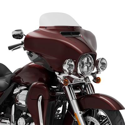 China Winscreen Motorcycle Cafe Racer Windshield Windscreen For Harley Davidson Street Glide Tri Glide Cvo 2014 for sale