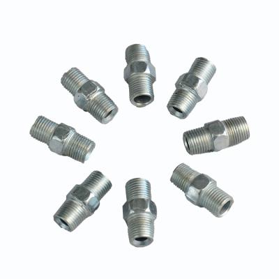 China Hot Selling Advertising Company Connectors Straight Pneumatic Circular Pneumatic System Brass Connector for sale