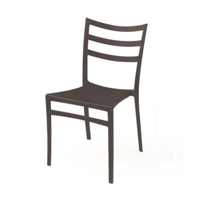 China Colorful Morden Leisure Restaurant Dining Plastic Chair for sale