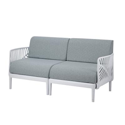 China Modern nordic style simple washable fabric sofa living room furniture 2 seater sofa sets for sale