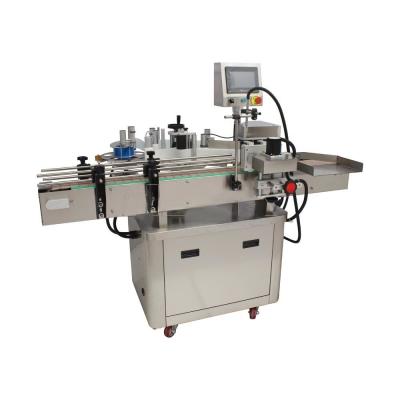 China Round Bottle Glass Bottle Sticker Label Automatic Labeling Machine for Food Beverage for sale