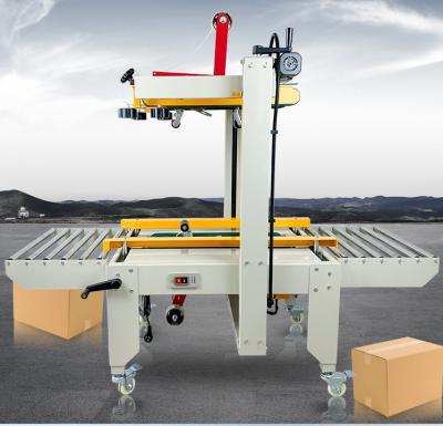 China FXJ6050 Semi-auto Carton Sealing Machine Case Sealer for Paper Packaging Material for sale