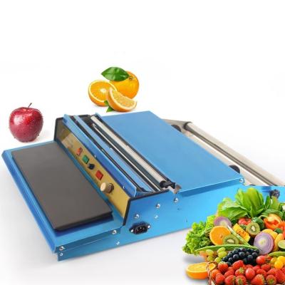 China 220V/50HZ Mini Plastic Stretch Cling Film Hand Wrapper Sealing Machine for Food Fruit for sale