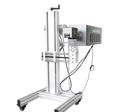 중국 음료 산업용 40W 레이저 프린터용 단일 색상 CO2 레이저 표시 기계 판매용