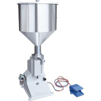 China Manual A02 Pneumatic Pressure Filler for Paste or Liquid in Paper Packaging Material for sale