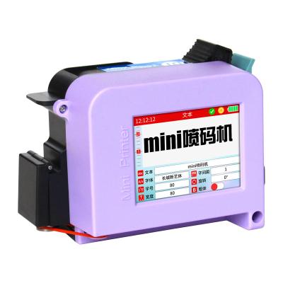 China Mini Hand Held Cij Inkjet Printer for Plastic Wood Paper Glass Packing Code Printing for sale