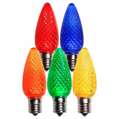 China Garden LED Lighting Bulb C7 C9 lamp of 0.5W 0.9W LED Christmas decoration E12 E14 E17 for sale