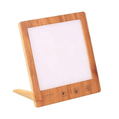 China Medical Home/Office Portable UV Free 10000Lux touch control Adjustable Brightness emotional sunshine light therapy lamp for sale