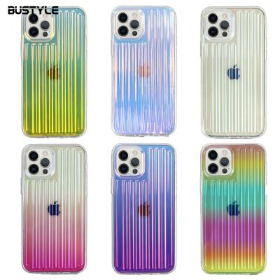 China Luxury Anti-drop Hologram Laser Cell Phone Case For iPhone 11 Custom Design Cell Phone Cover For iPhone 12 Holographic Phone Case for sale