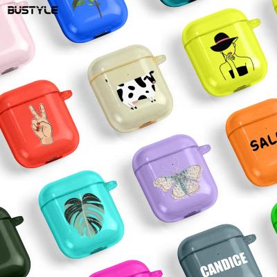 China High Quality Fashion Cute Custom UV Printing Earphone Case For Airpods 3 2 1 pro Protective Case Fundas Para For Airpods Clear Color Cover for sale