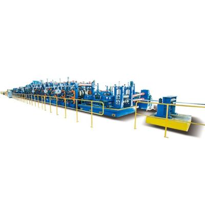 China Hot Selling Automatic Energy Supply Pipe Flexible Hose Forming Making Machine ERW Tube Pipe Milling Equipment for sale