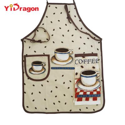 China Christmas Unique Cotton Design Apron Custom Printed Wholesale Apron for sale