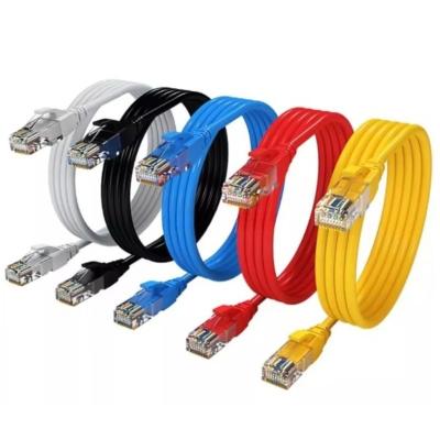 China 4g Network CAT5e CAT6 UTP Ethernet Unshielded LAN Fiber Cable Patch Cord for Network for sale