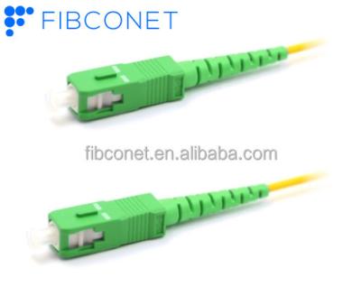 Cina FTTH Sc APC G657 G652 Fibra ottica simplex patch cord cavo ottico breakout 8 12 24 Core in vendita