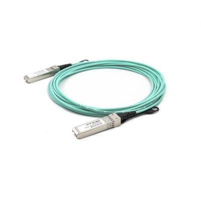 China PBT Main Body Material 10G Transfer SFP OM3AOC Fiber Optic Patch Cord 0.9/2.0/3.0mm for sale