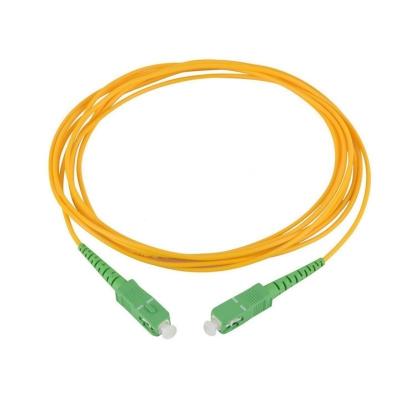 China SC/FC/LC/ST/MTRJ/MU/DIN UPC APC Optical Fiber Indoor Patch Cord for Communications for sale