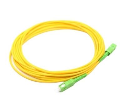 China FTTX SC APC G657A2 G652D Simplex/Duplex Fiber Optic Waterproof Patch Cord with 1 Conductor for sale