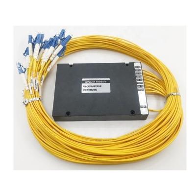 China 4 Channel CWDM Mux/Demux Fiber Optic Module for 1270-1610nm Fwdm DWDM Splitter Production for sale