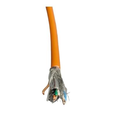 Chine Cable à fibre LAN double réseau blindé pour équipement FTTX en fibre optique 4 paires / cœurs à vendre