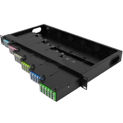 Κίνα 144-Core 1U Rackmount Full Load MPO-LC/APC Πλαίσιο διανομής ινών για τη διαχείριση ινών προς πώληση