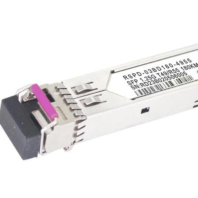 China FTTH Fiber Optic 1.25gtx/1.25grx 20km Tx1490nm/Rx1310nm SFP Transceiver Steel Module for sale