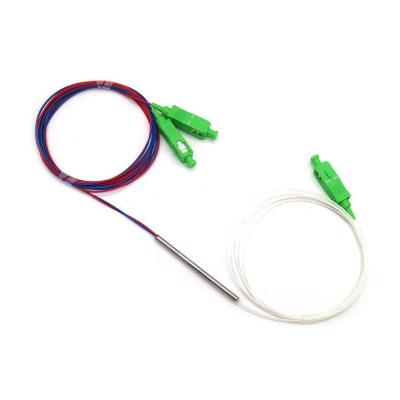 China Fiber Optic Equipment FBT Splitter 1*2 SC/APC Connectors for -40- 85C Temperature Range for sale